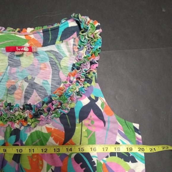 BODEN cotton knit vibrant print midi tank dress, 12 - Picture 11 of 14